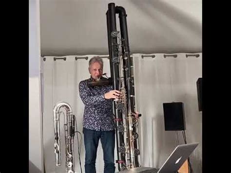 Subcontrabass Flute solo - Stefan Keller - YouTube