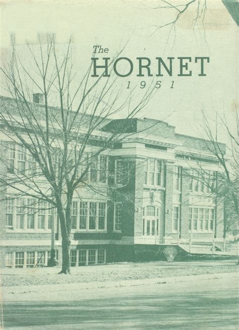 1951 yearbook from Horton High School from Horton, Kansas for sale