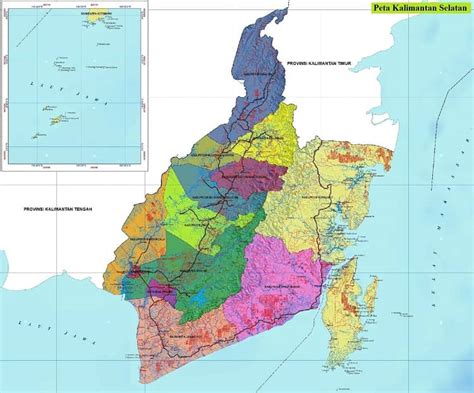 Peta Jenis Tanah Kalimantan Selatan Map - IMAGESEE