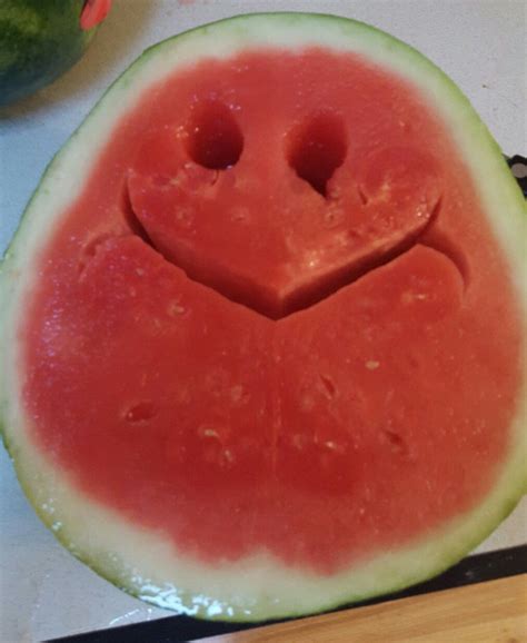 Happy watermelon | Funny vegetables, Food, Watermelon