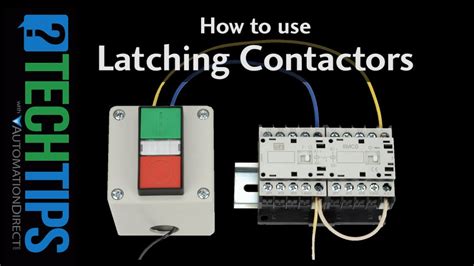 Latching Contactor Circuit Diagram