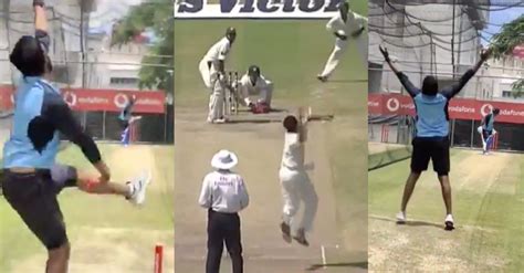 Watch - Jasprit Bumrah Copies Anil Kumble's Bowling Action At The Nets