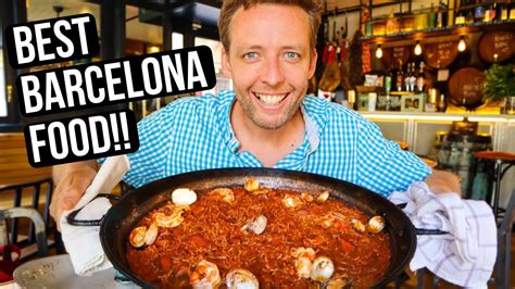 EPIC Barcelona Food Tour (10 AWESOME Stops!) - YouTube