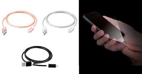 LED Charging Cable for Apple Devices