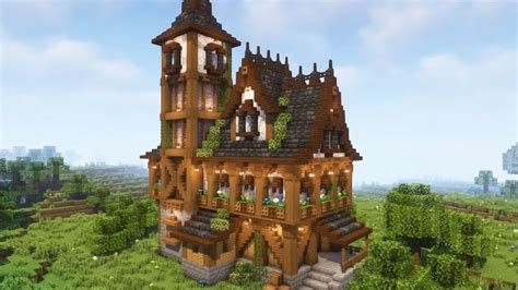 Minecraft Medieval Mansion Tutorial