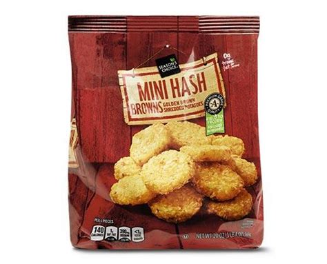 Season's Choice Mini Hash Browns - Aldi — USA - Specials archive