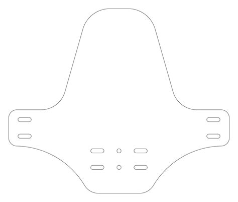 Mtb Rear Mudguard Template | TUTORE.ORG - Master of Documents