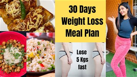 30 Days Diet Plan For Weight Loss At Home | Healthy Recipes | Somya ...