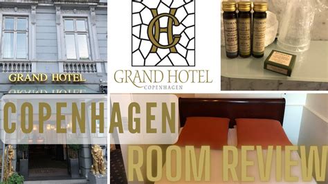 Grand Hotel Copenhagen Denmark Room REVIEW - YouTube