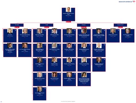 Bank of America Organizational Structure [Interactive Chart] | Organimi