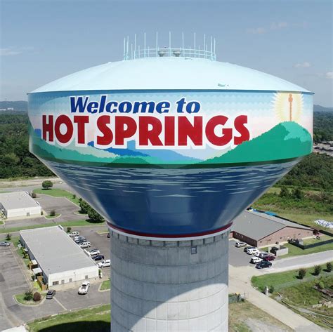 Hot Springs Water Tower Boasts Colorful Design With Durable Coatings ...