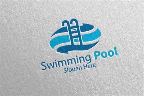 Swimming Pool Services Logo 1 (876674) | Logos | Design Bundles in 2021 ...