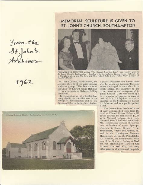 History – St John's Episcopal Church