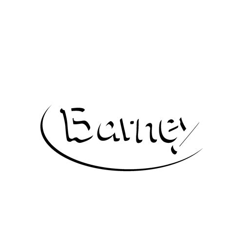 Barney Logo PNG Transparent & SVG Vector - Freebie Supply