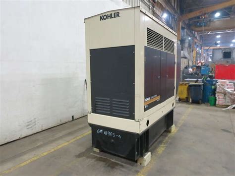 Used Kohler 50REOZJB Diesel Generator | 299 Hrs | Single Phase | 55 KW ...