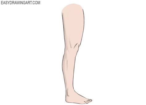 How to Draw Legs - Easy Drawing Art