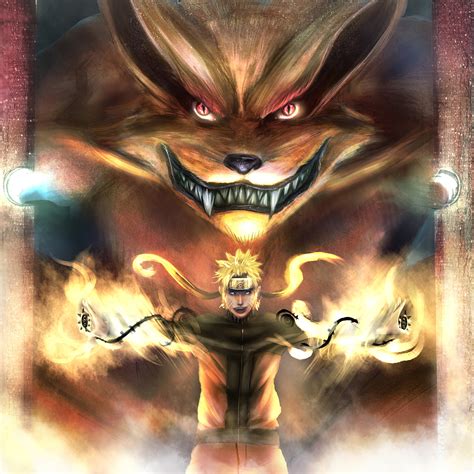 2932x2932 Naruto And Kurama 4k Ipad Pro Retina Display ,HD 4k ...