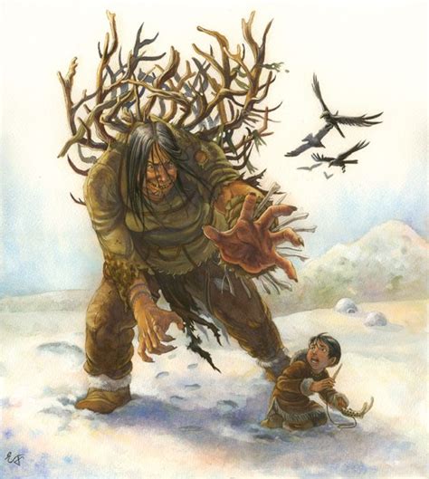 Organized Chaos • doormouseetcappendix: Inuit Mythology... | Native american mythology, Fantasy ...