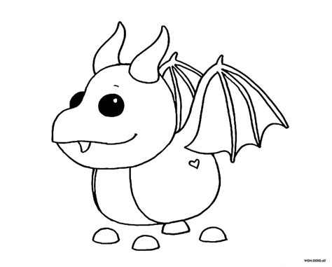 Adopt Me Pets Coloring Pages Frost Dragon Anna Blog | Images and Photos finder