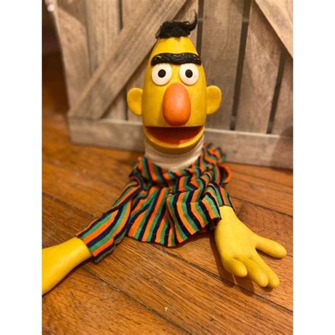 Extremely Rare Sesame Street Bert Puppet | Etsy