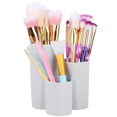 Plastic-Makeup-Brush-Organizer - The Honeyed