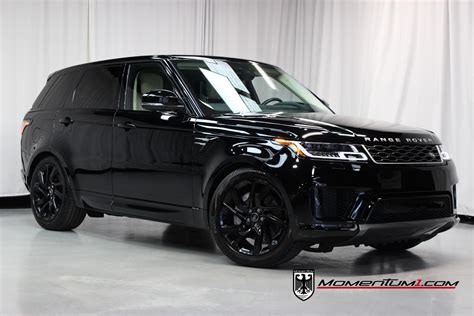 Used 2020 Land Rover Range Rover Sport HSE MHEV For Sale (Sold) | Momentum Motorcars Inc Stock ...