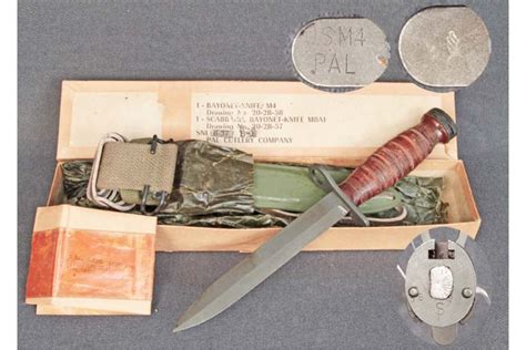 US M4 Bayonet by PAL - UNISSUED With scabbard & box