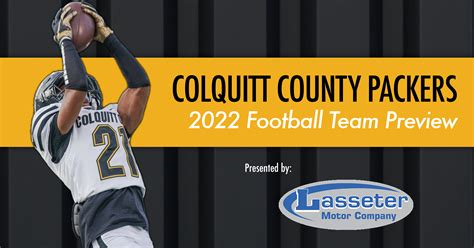 Colquitt County Football 2022 Team Preview - ITG Next