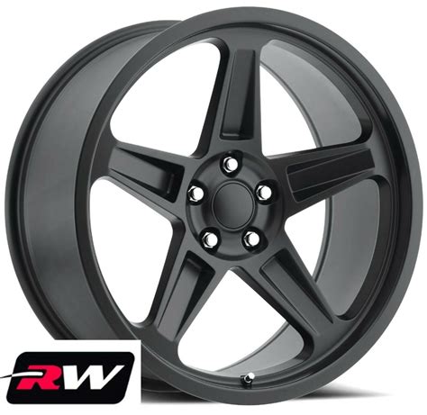 20 inch 20 x9.5" Wheels for Dodge Charger Satin Black Rims 2018 SRT Demon