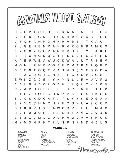 Word Search Puzzles Word Search Puzzles Printables, Word, 51% OFF