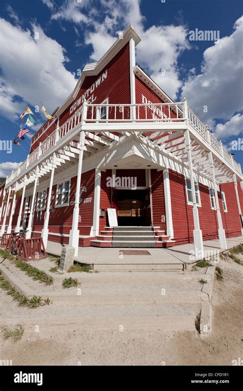 Downtown Hotel, Dawson City, Yukon, Canada Stock Photo - Alamy