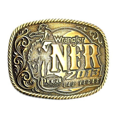 NFR Las Vegas Wrangler Rodeo 2013 Montana Silversmiths Western Belt ...