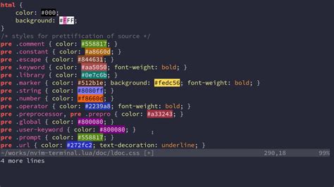 NvChad/nvim-colorizer.lua: The fastest Neovim colorizer