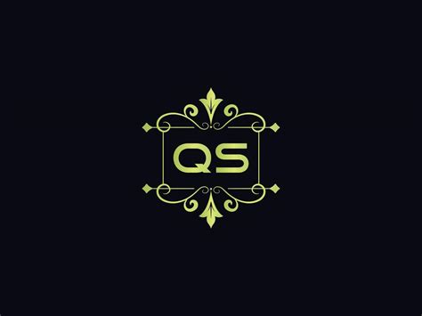 Modern Qs Logo Icon, Beautiful QS Luxury Letter Logo 17663381 Vector ...