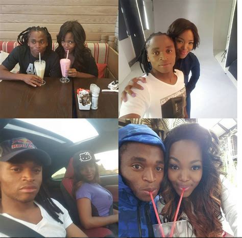 5 Cute Photos Of Siphiwe Tshabalala And His Wife - Diski 365