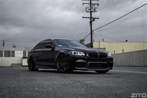 Black on Black BMW 5-Series Gets Carbon Fiber — CARiD.com Gallery