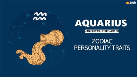 Personality Test: Aquarius Zodiac Sign Personality Traits and Suitable ...