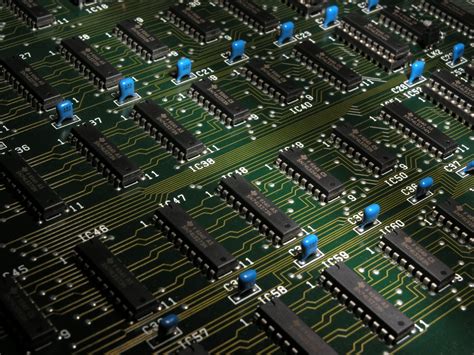 Free Images : computer, board, technology, equipment, microchip, digital, system, hardware, pc ...