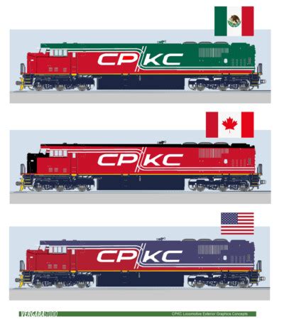 Noted rail designer Vergara offers his take on new CPKC paint scheme ...