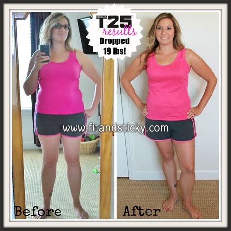 My Focus T25 Results ~ Fit and Sticky