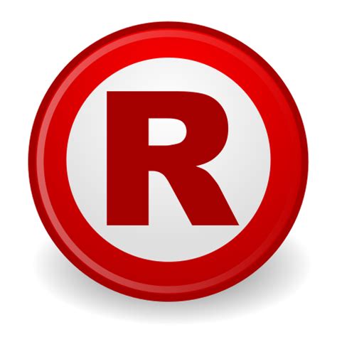 Copyright R Symbol (Registered Trademark) PNG Transparent Images - PNG All