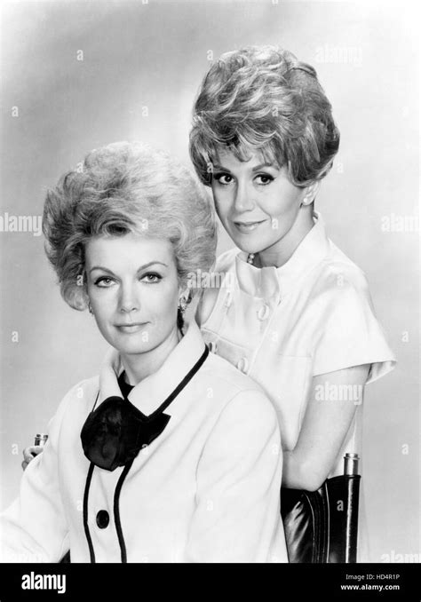 DATELINE: HOLLYWOOD, Joanna Barnes, Rona Barrett, 1967 Stock Photo - Alamy