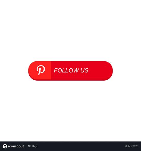 Free Pinterest Follow Us Animated Logo download in JSON, LOTTIE or MP4 ...