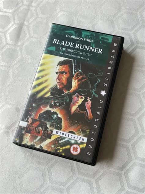 BLADE RUNNER THE Director's Cut 1982 VHS PAL Factory SEALED 1997 Warner ...