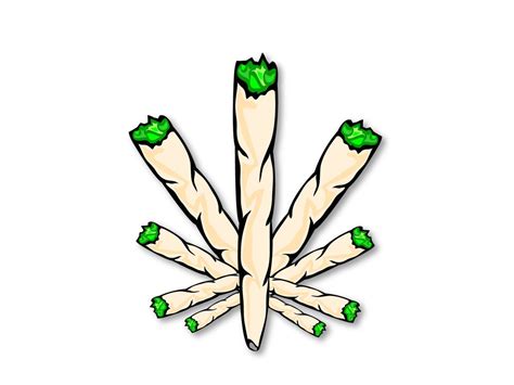 Drawing Weed - ClipArt Best