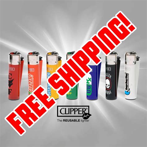 Custom Clipper Lighters - FREE SHIPPING - Custom Branded Merchandise ...