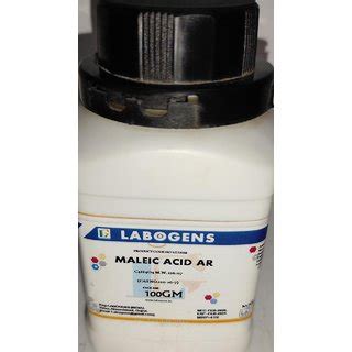 Buy MALEIC ACID 99.50 AR - 100 GM Online @ ₹370 from ShopClues