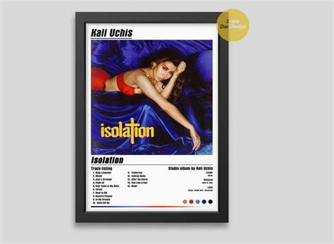 Kali Uchis Isolation Album Cover Poster | Etsy