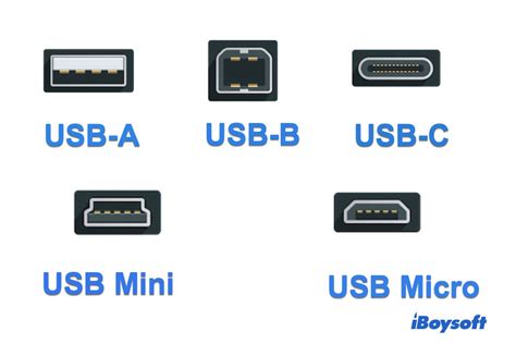 Differences Between Usb Types