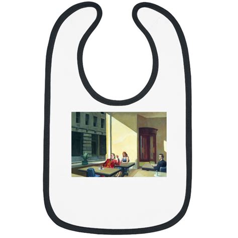 Edward Hopper Sunlight in a Cafeteria featuring Famous Villain Bibs sold by SerenityDHiggins ...